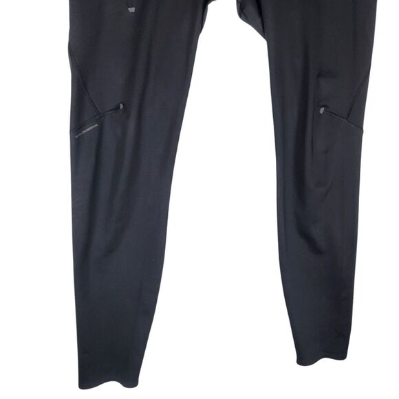 On Running Performance Tights Womens XL Black Pockets Full Length - Picture 4 of 11